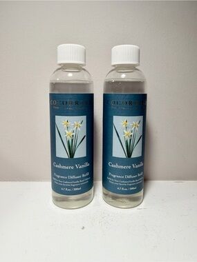 2 Pack Cocorrina Cashmere Vanilla Fragrance Diffuser Refill 6.7 Fl Oz
